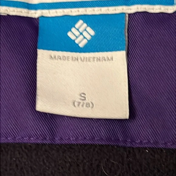 Columbia Girls Winter Coat Jacket size Small 7/8 with outgrown sleeves - Picture 8 of 11